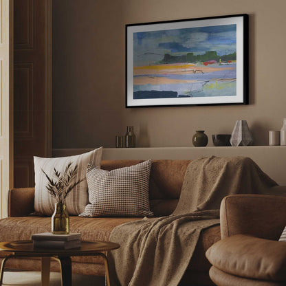 Abstract Beachfront I Art Print