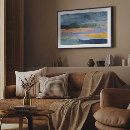 Abstract Beachfront II Art Print