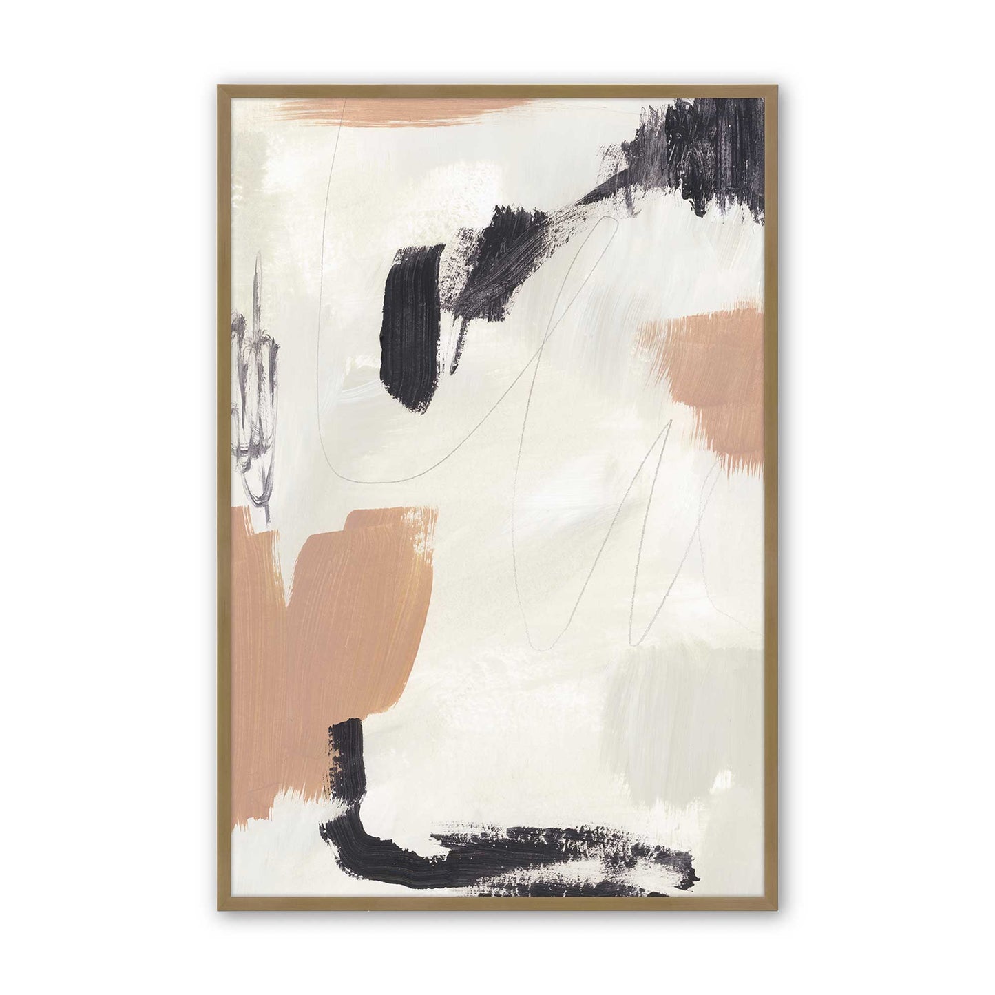Neutral Minimalist Magic Art Print, Set of 2