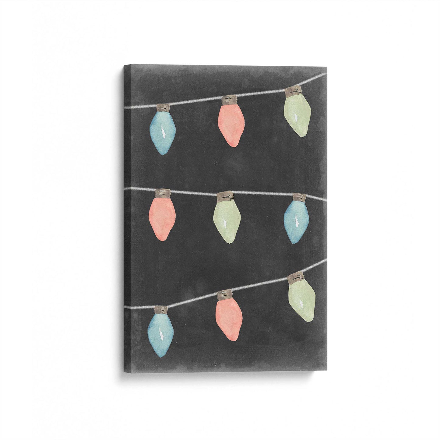 [Color:Stretched Canvas], Picture of art at an angle