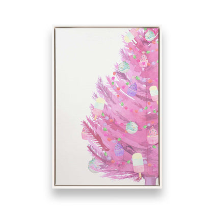 [Color:Opaque White], Picture of art in a White frame