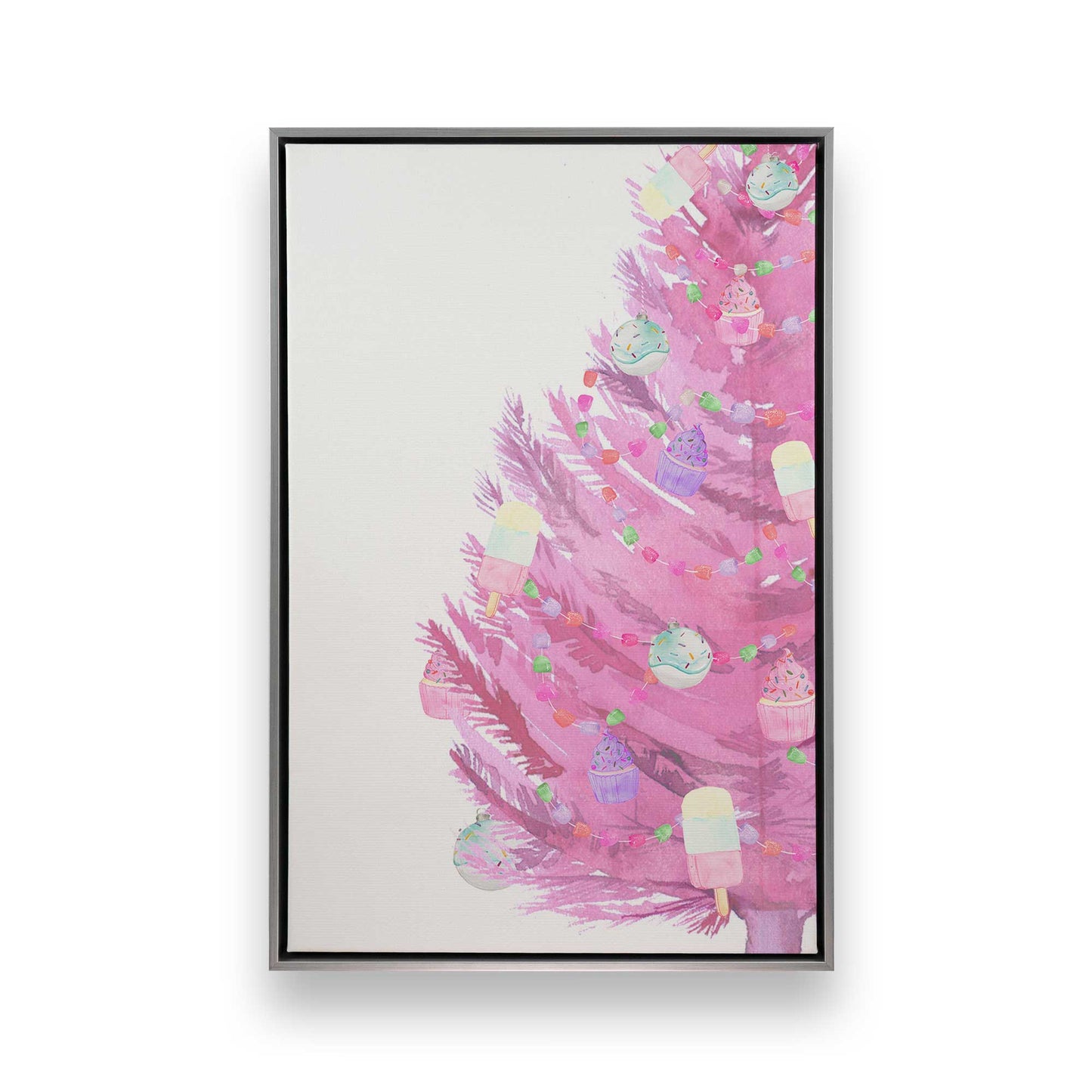 [Color:Polished Chrome], Picture of art in a Polished Chrome frame