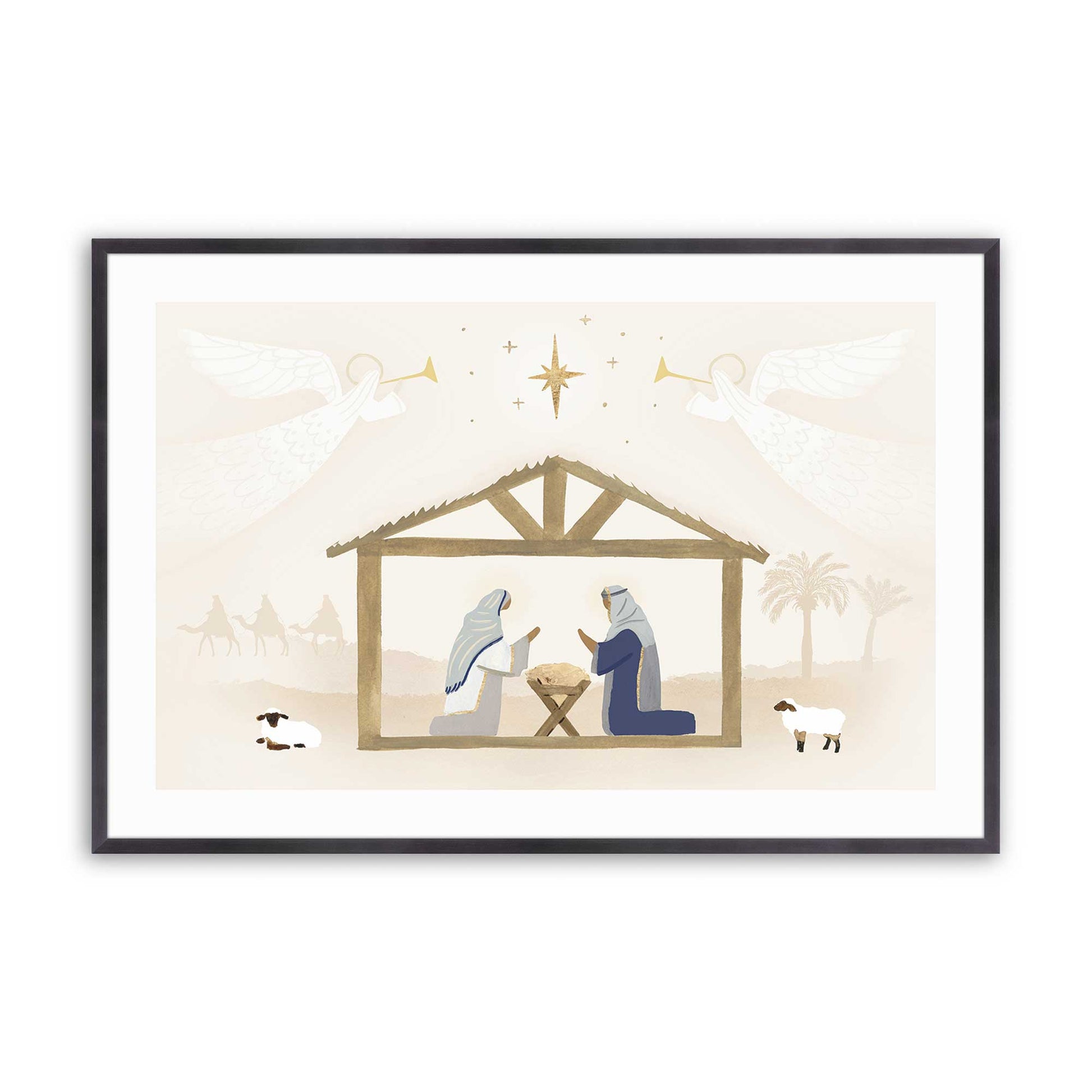 [Color:Weathered Zinc], Picture of art in a Weathered Zinc frame