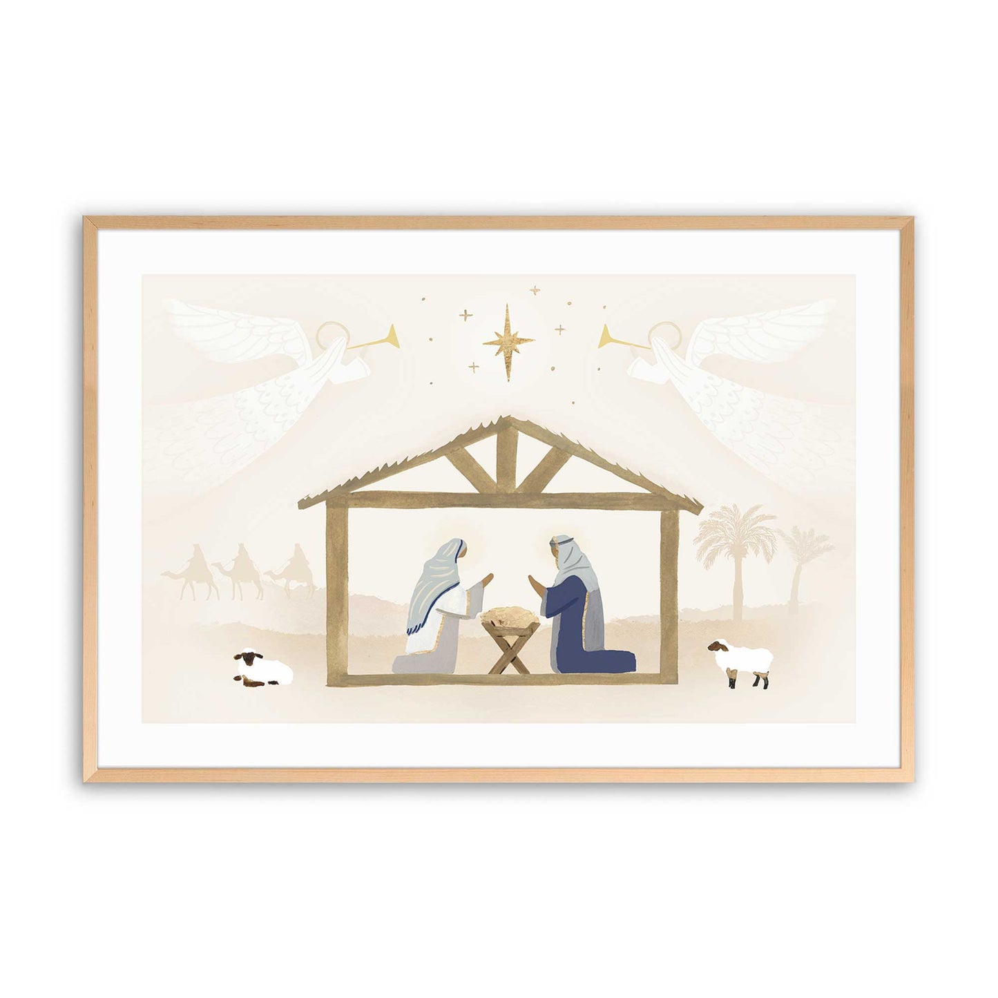 [Color:Raw Maple], Picture of art in a Raw Maple frame