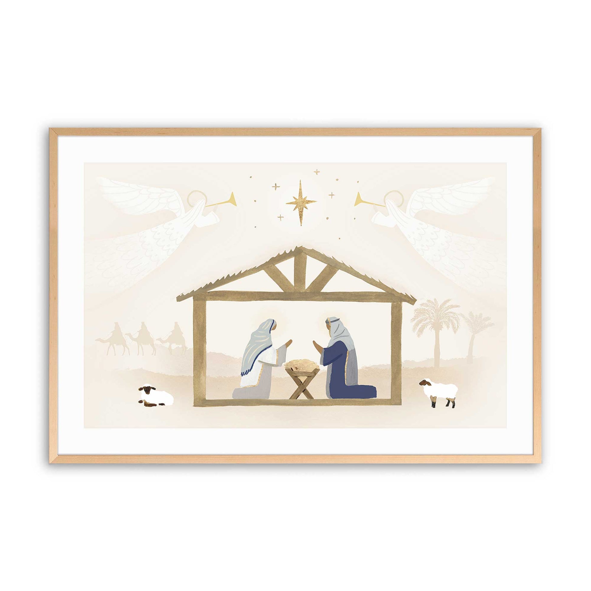 [Color:Raw Maple], Picture of art in a Raw Maple frame