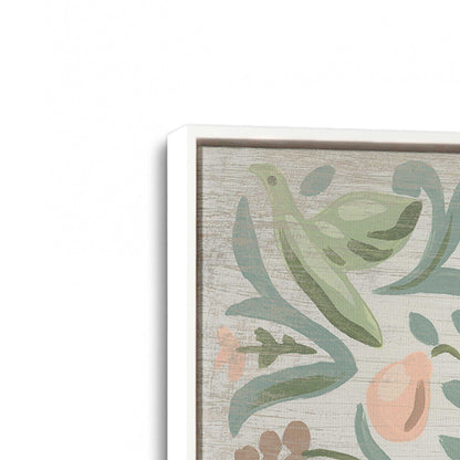 [Color:Opaque White], Picture of art in a White frame at an angle