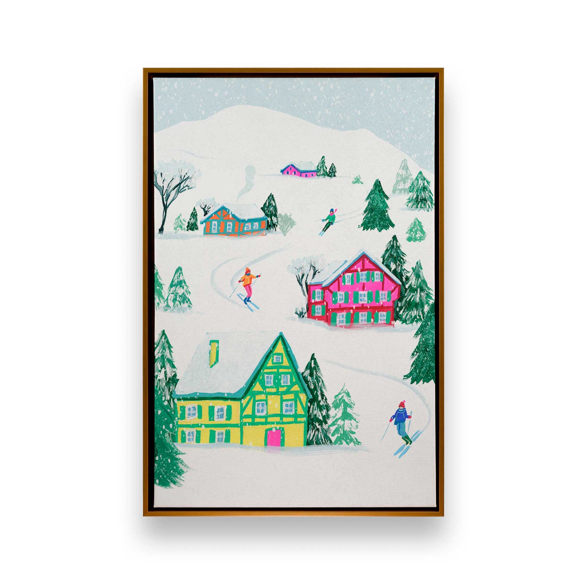 [Color:Polished Gold], Picture of art in a Polished Gold frame