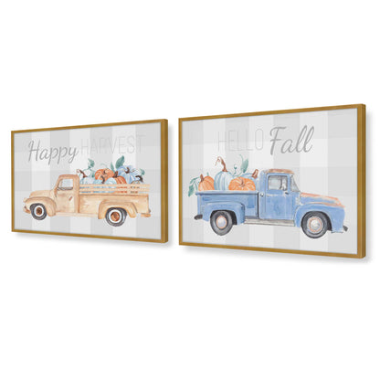 [Color:Polished Gold], Picture of art in a Polished Gold frame at an angle