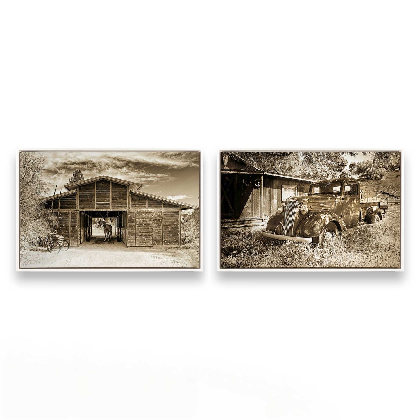 [Color:Opaque White], Picture of art in a White frame