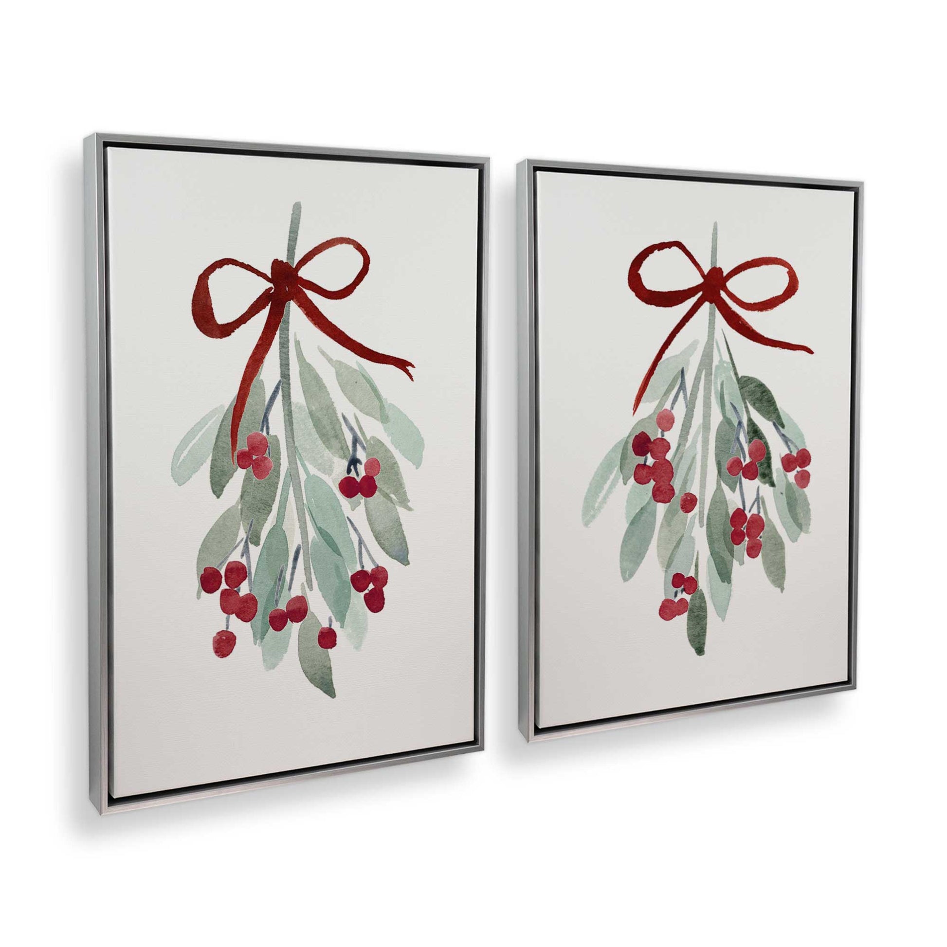 [Color:Polished Chrome], Picture of art in a Polished Chrome frame at an angle