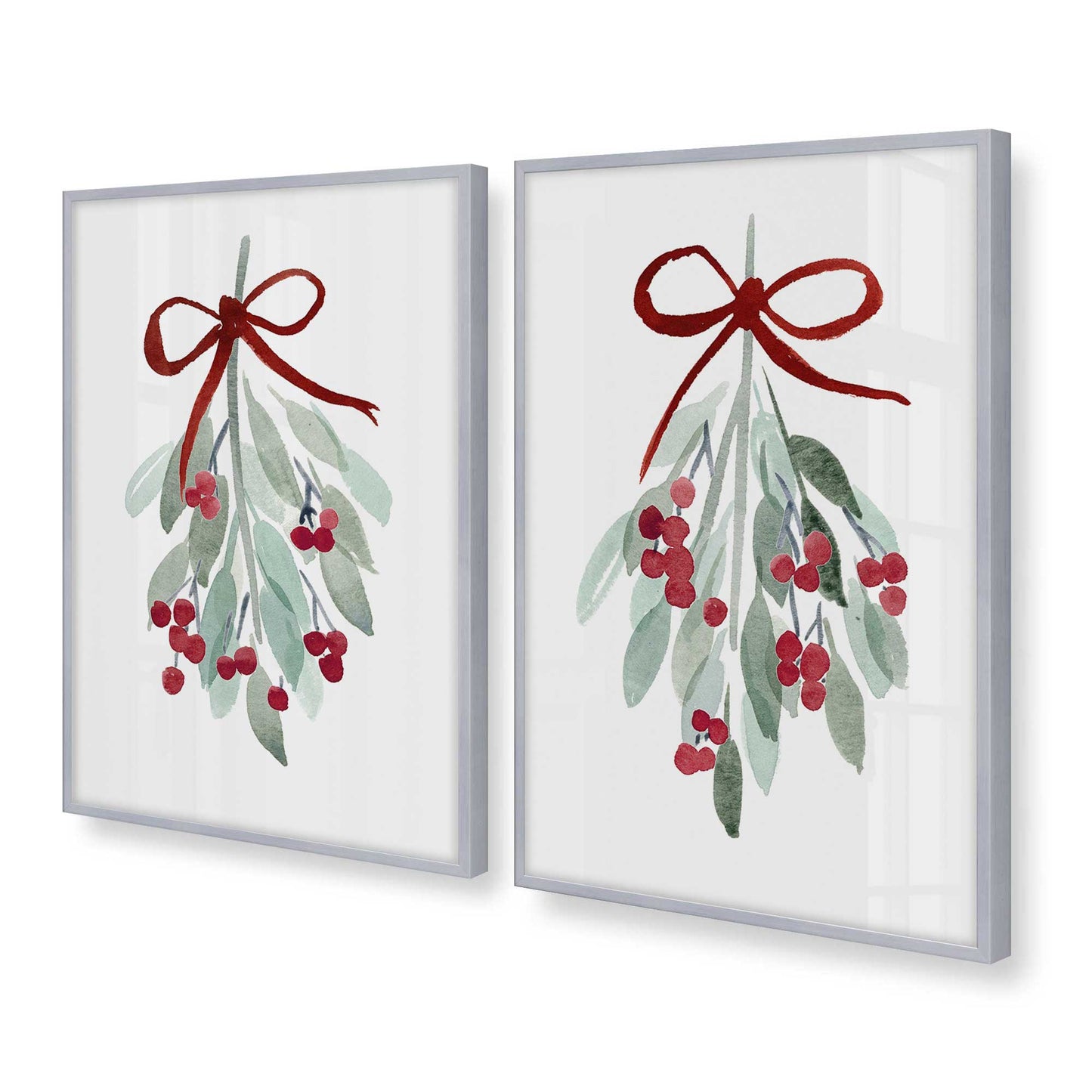 [Color:Polished Chrome], Picture of art in a Polished Chrome frame at an angle