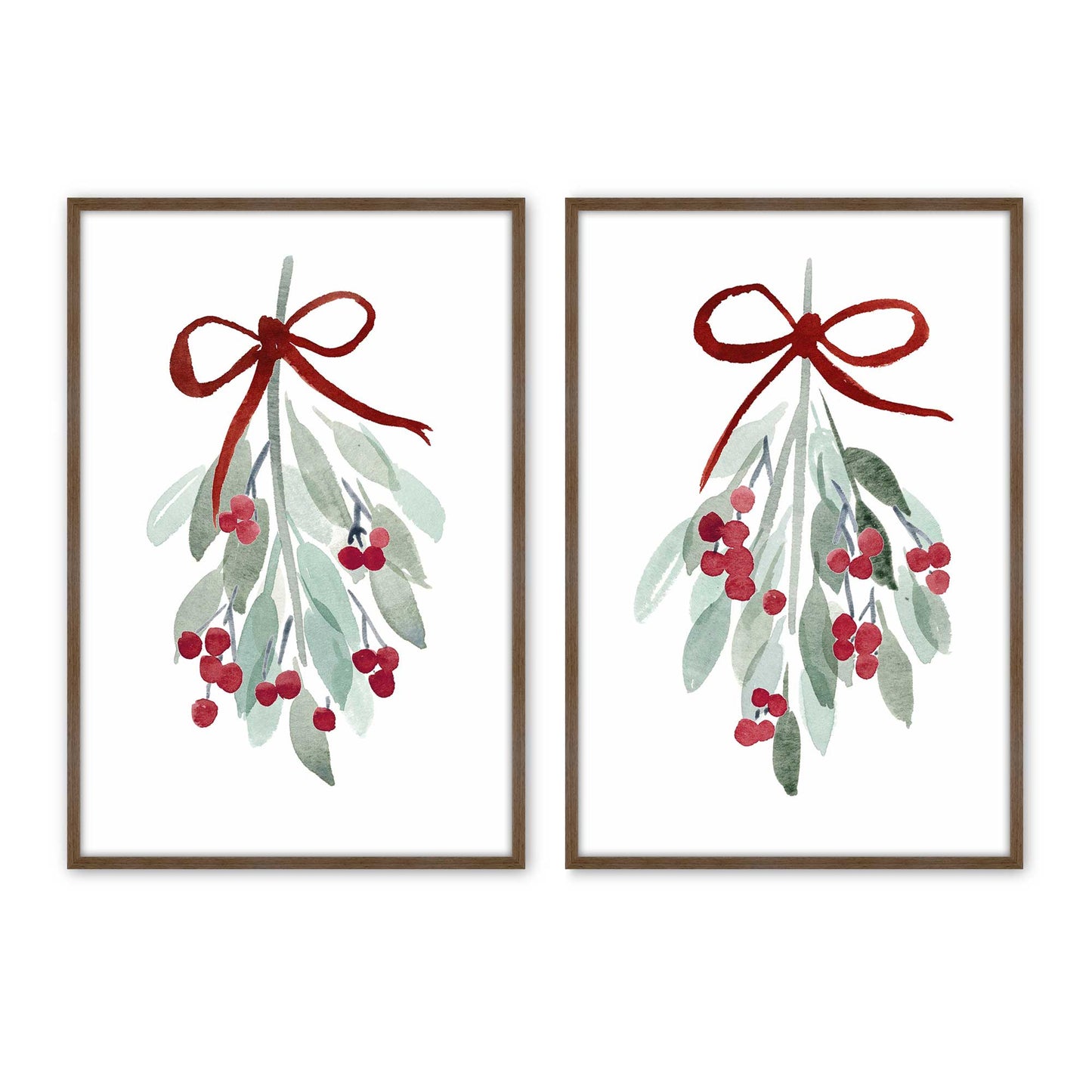 [Color:Walnut], Picture of art in a Walnut frame