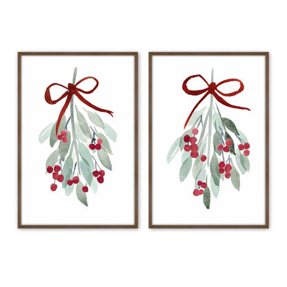 [Color:Walnut], Picture of art in a Walnut frame