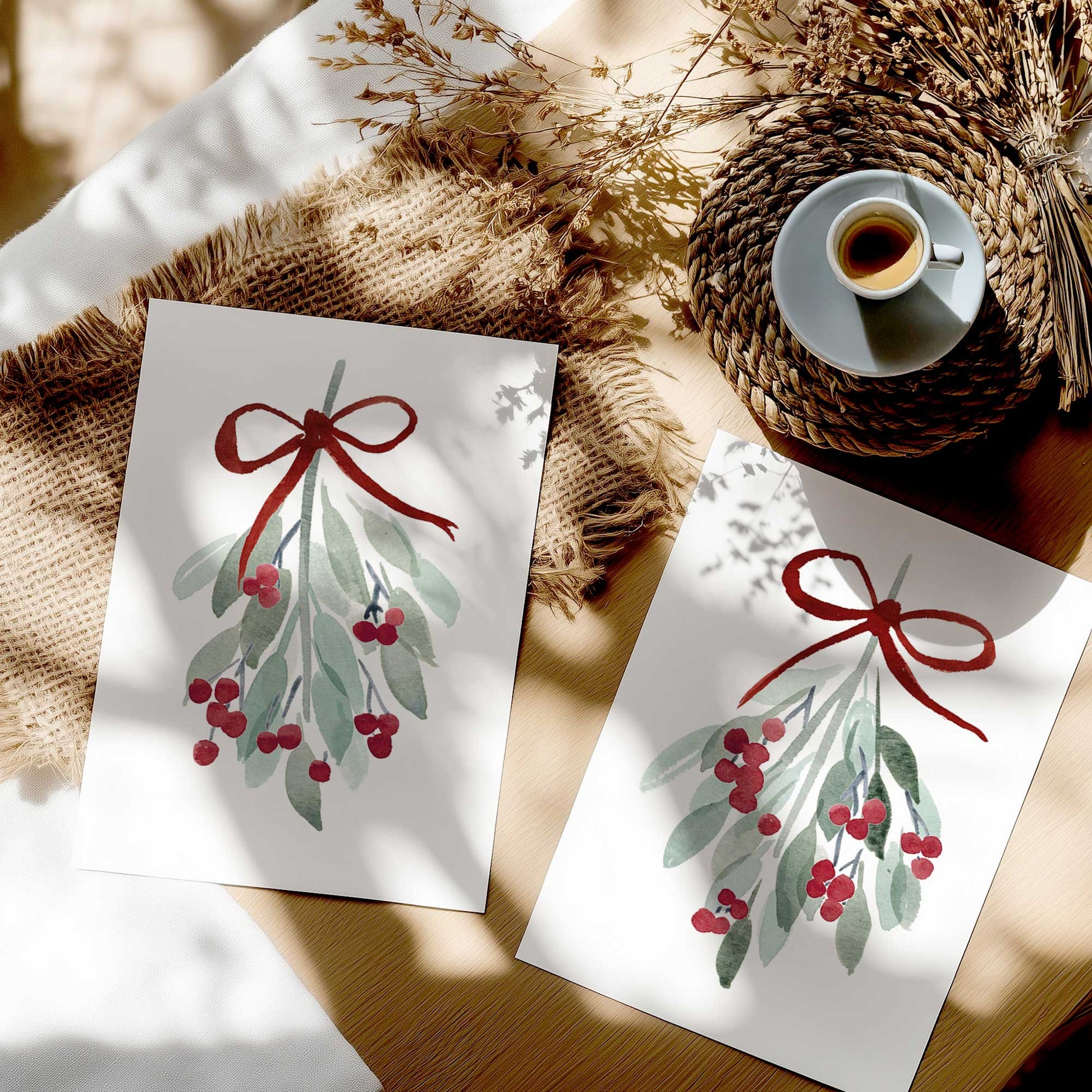 [color:Rolled Print], Picture in a room