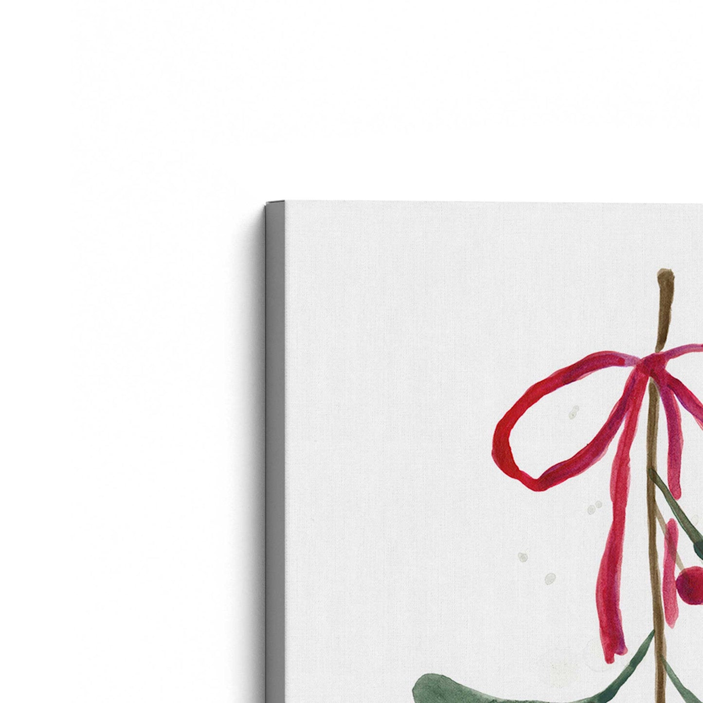 [Color:Stretched Canvas], Picture of the corner of the art