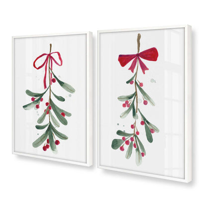 [Color:Opaque White], Picture of art in a Opaque White frame at an angle