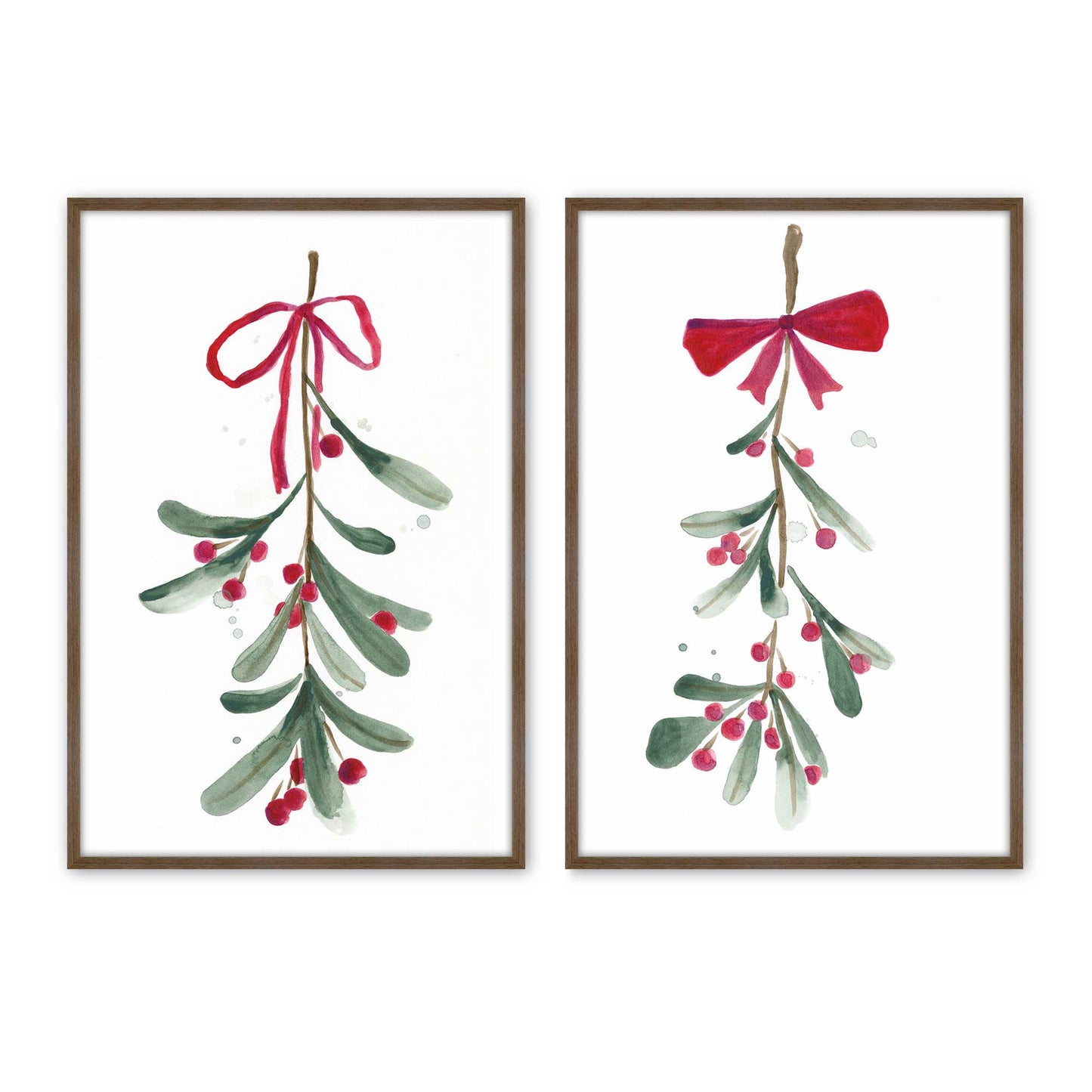 [Color:Walnut], Picture of art in a Walnut frame