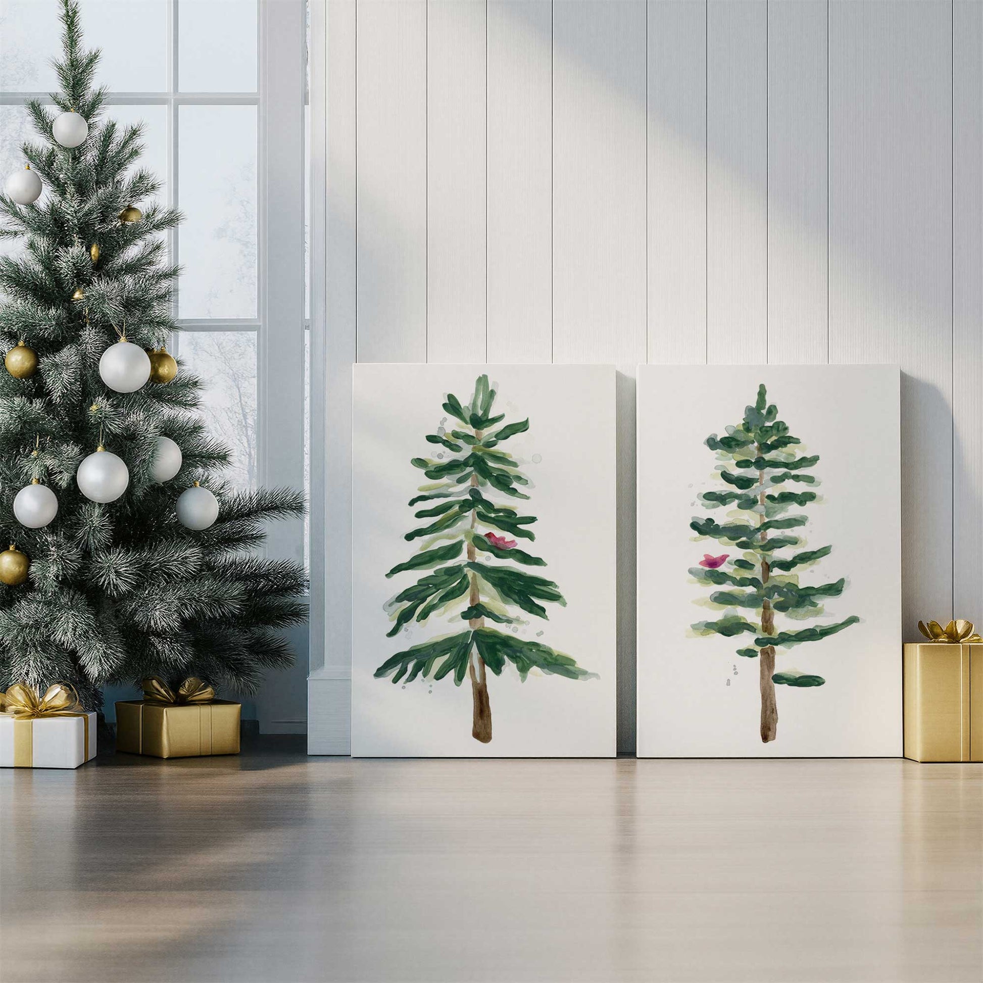 [Color:American Maple], Picture of art in a American Maple frame