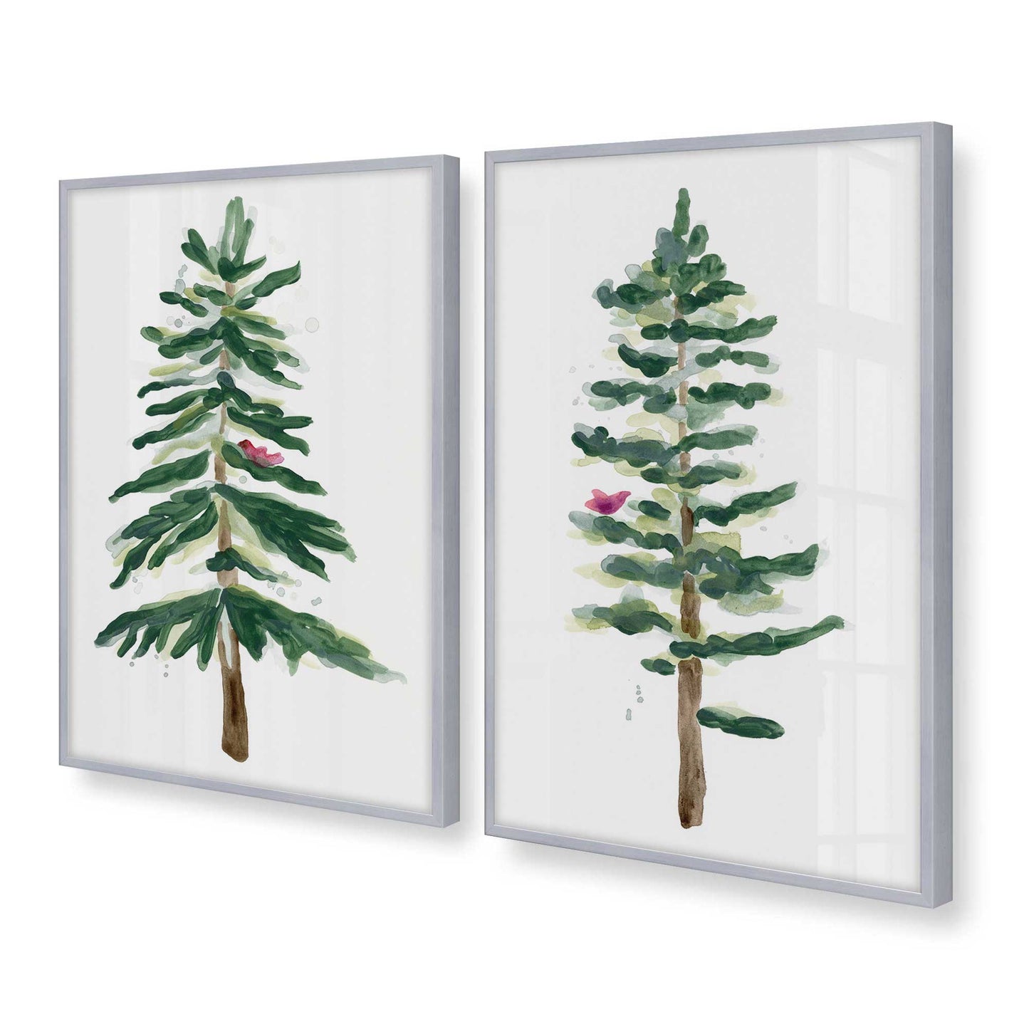 [Color:Polished Chrome], Picture of art in a Polished Chrome frame at an angle