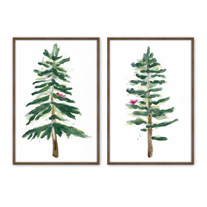 [Color:Walnut], Picture of art in a Walnut frame