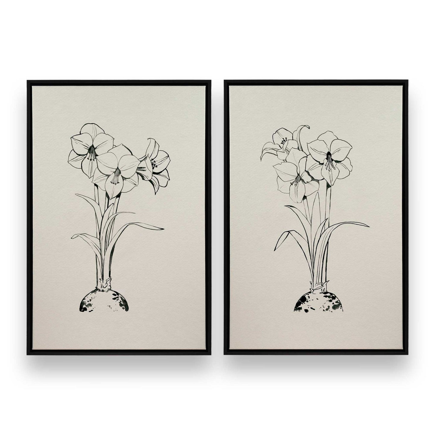 [Color:Satin Black], Picture of art in a Satin Black frame