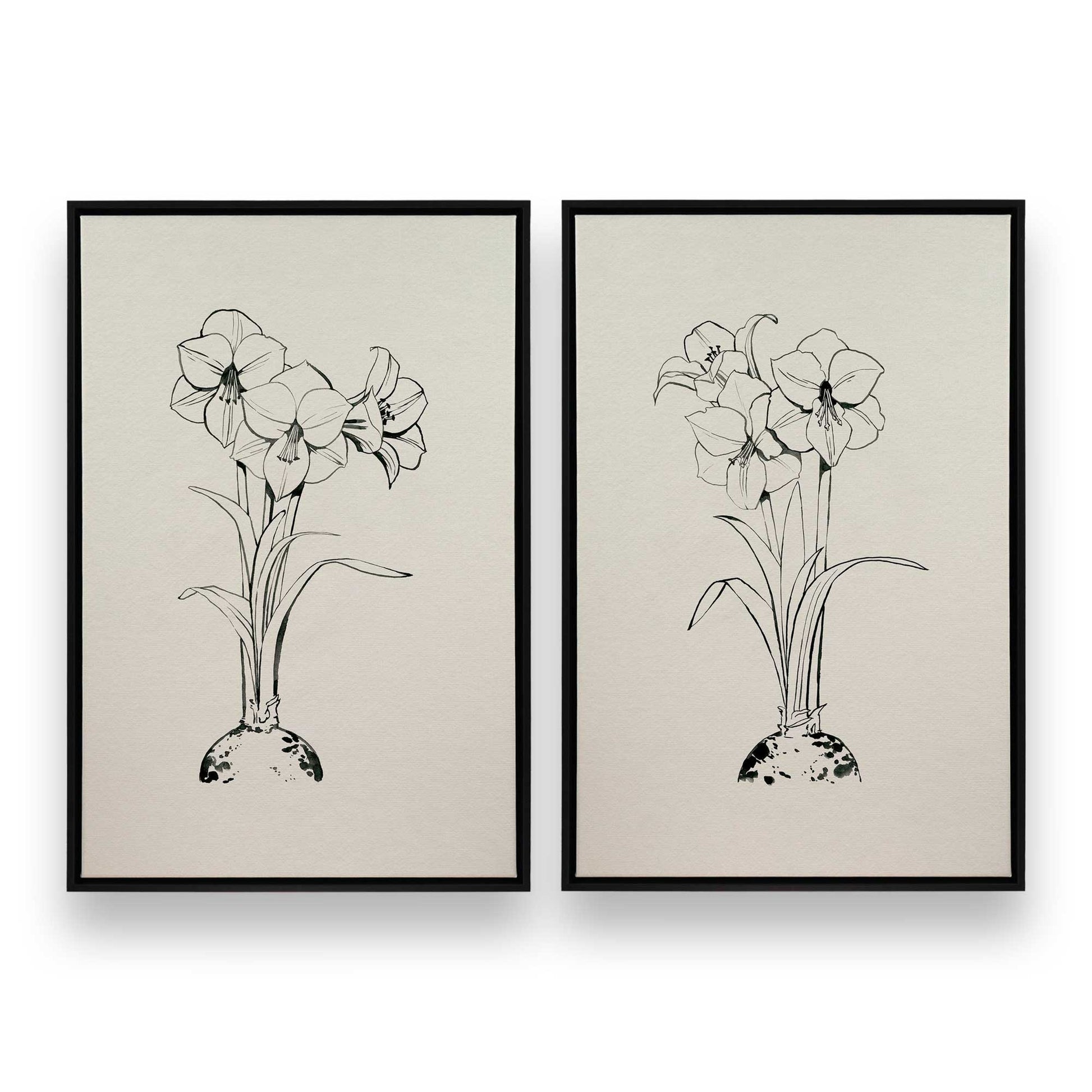 [Color:Satin Black], Picture of art in a Satin Black frame