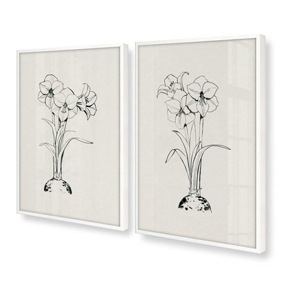 [Color:Opaque White], Picture of art in a Opaque White frame at an angle