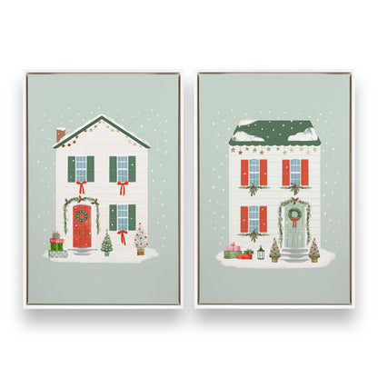 [Color:Opaque White], Picture of art in a White frame