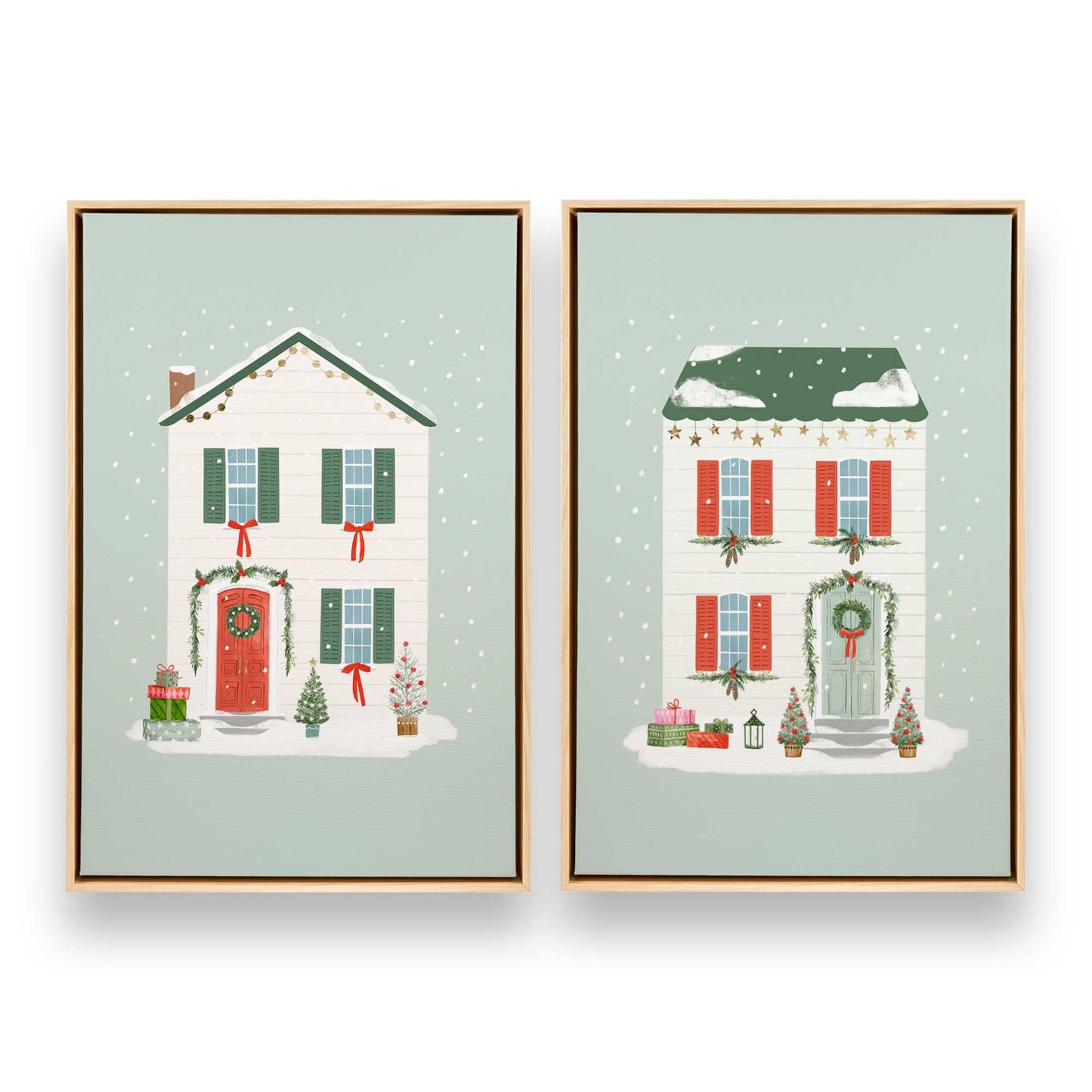 [Color:American Maple], Picture of art in a American Maple frame