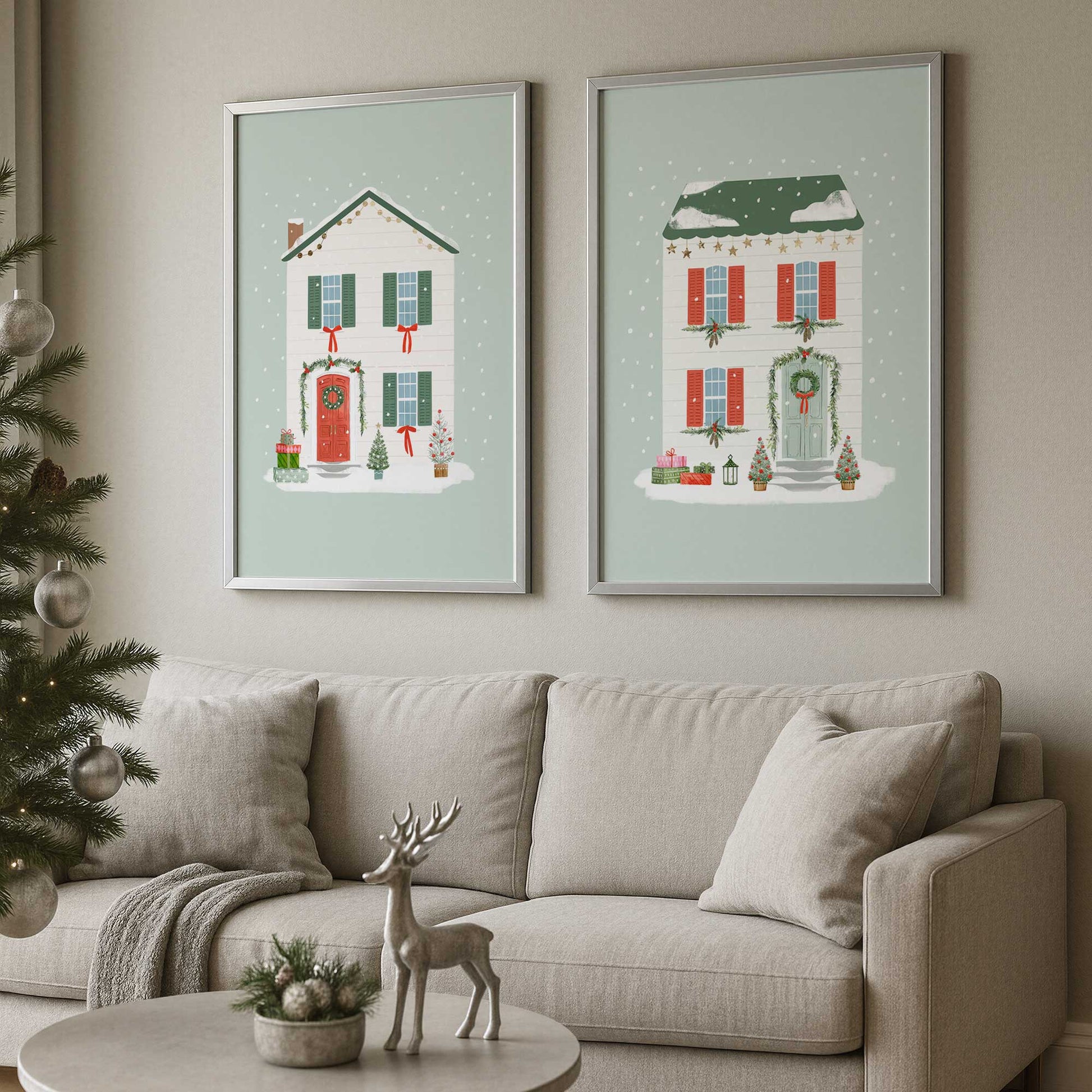 [Color:American Maple], Picture of art in a American Maple frame