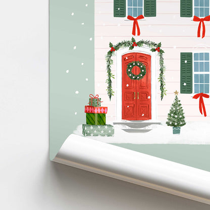 [color:Rolled Print], Picture of close up of art