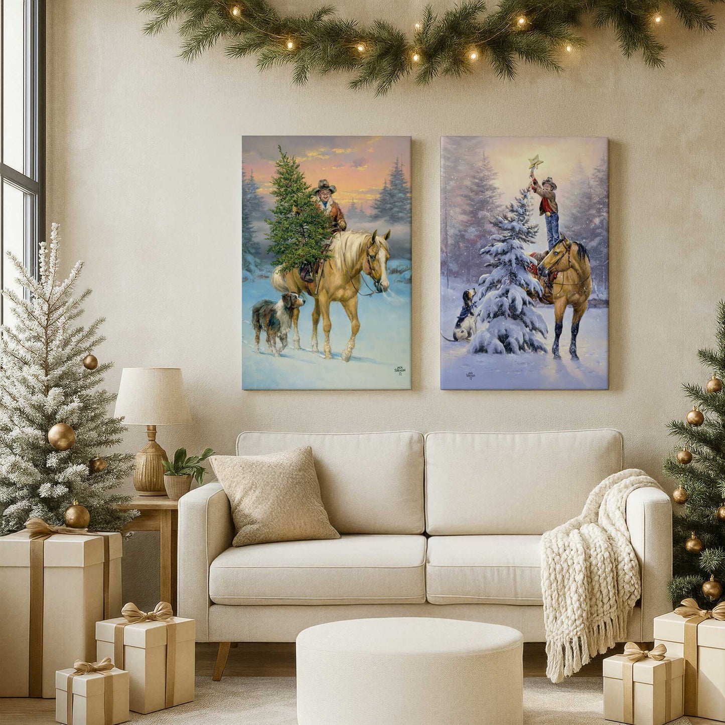 [Color:Opaque White], Picture of art in a White frame