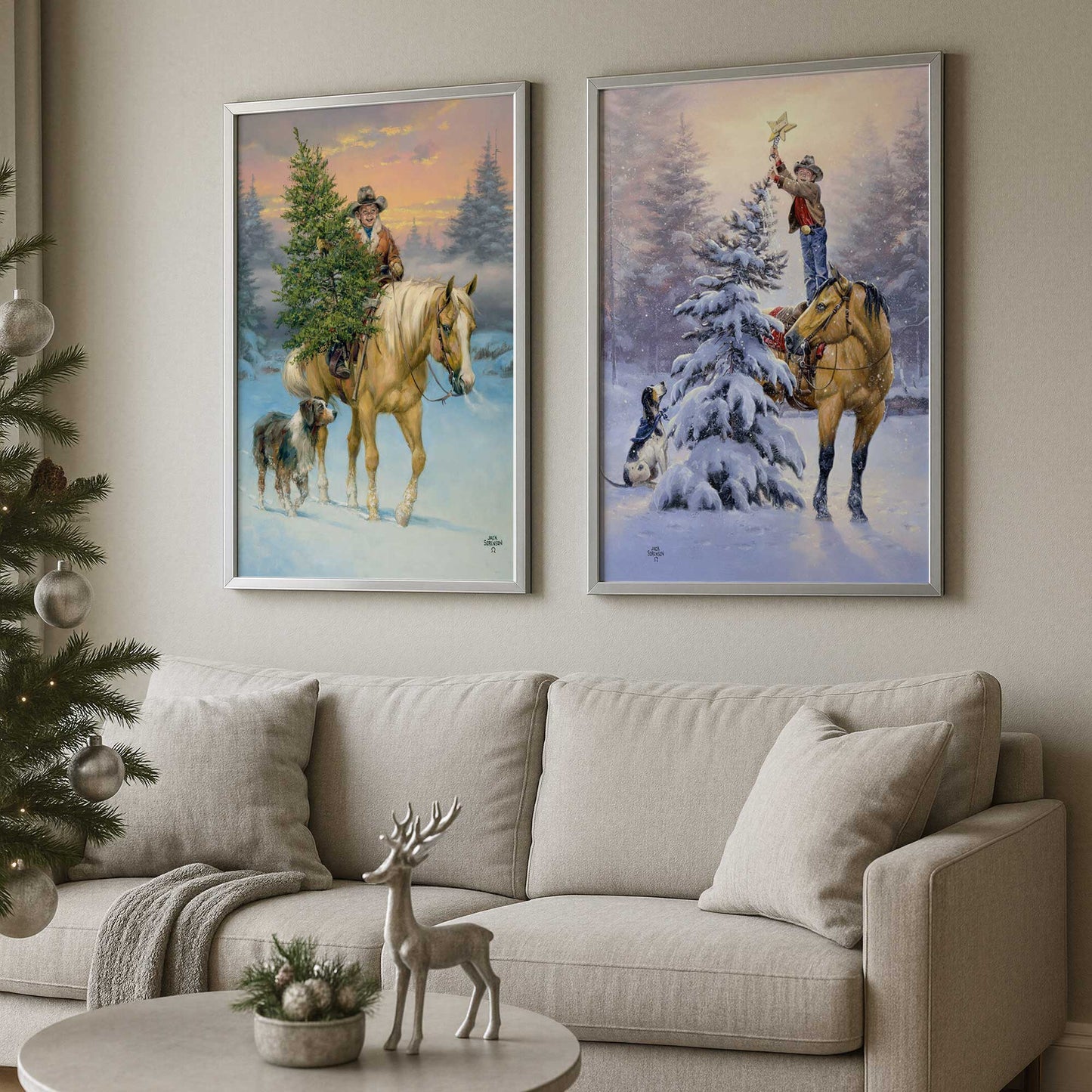 [Color:American Maple], Picture of art in a American Maple frame