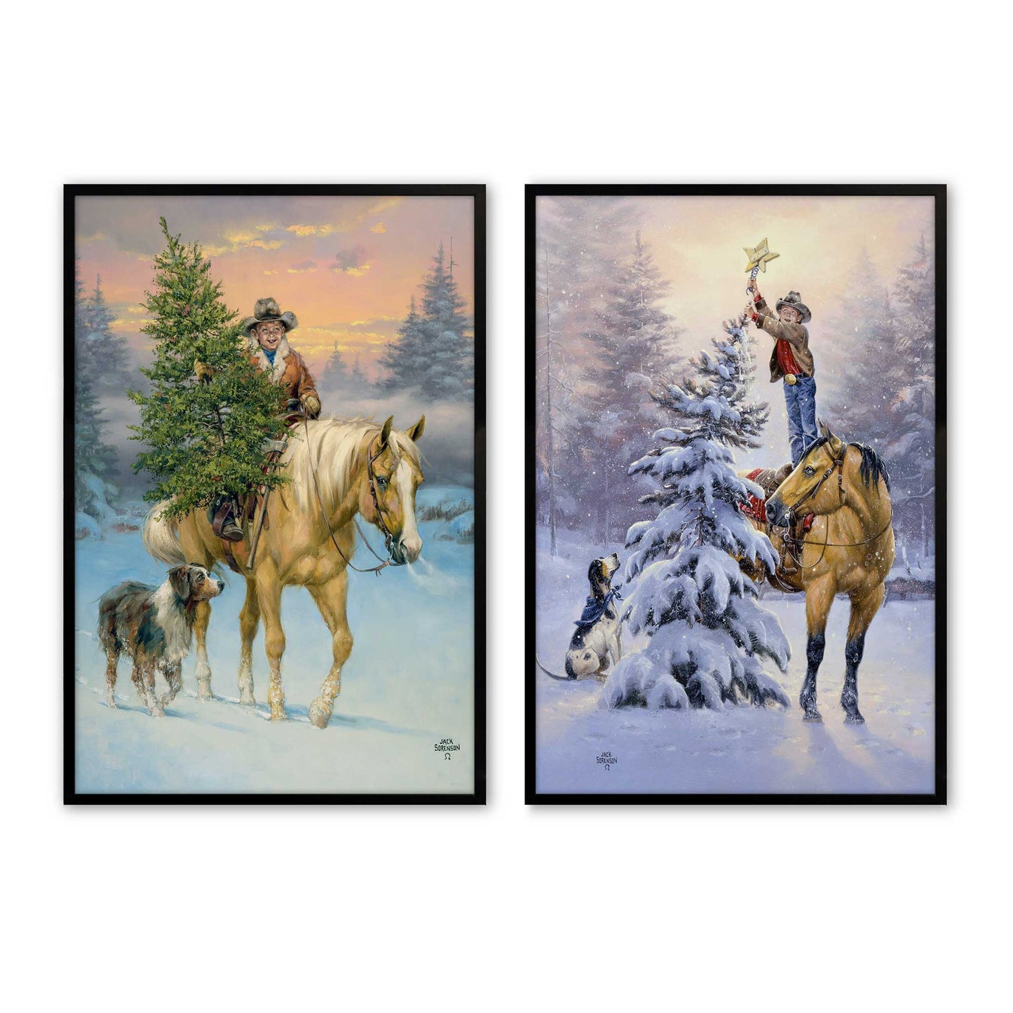 [Color:Satin Black], Picture of art in a Satin Black frame