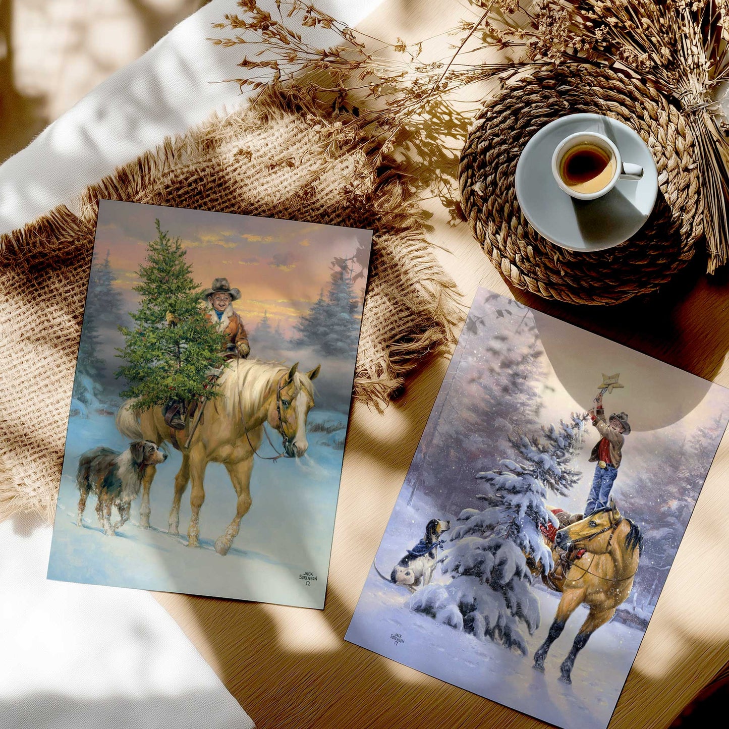 [color:Rolled Print], Picture in a room