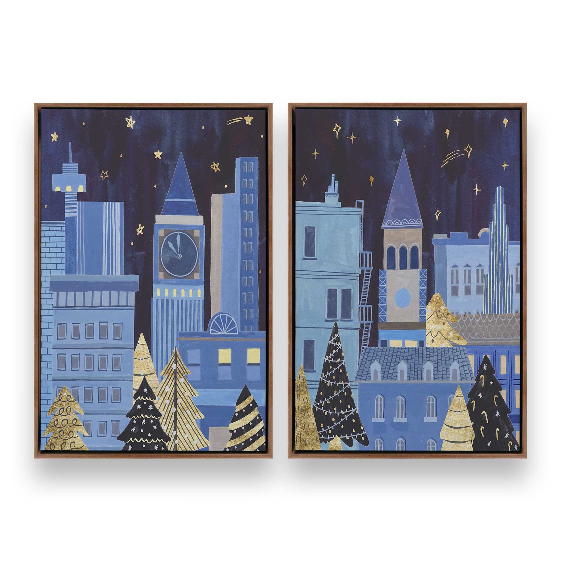 [Color:Walnut], Picture of art in a Walnut frame