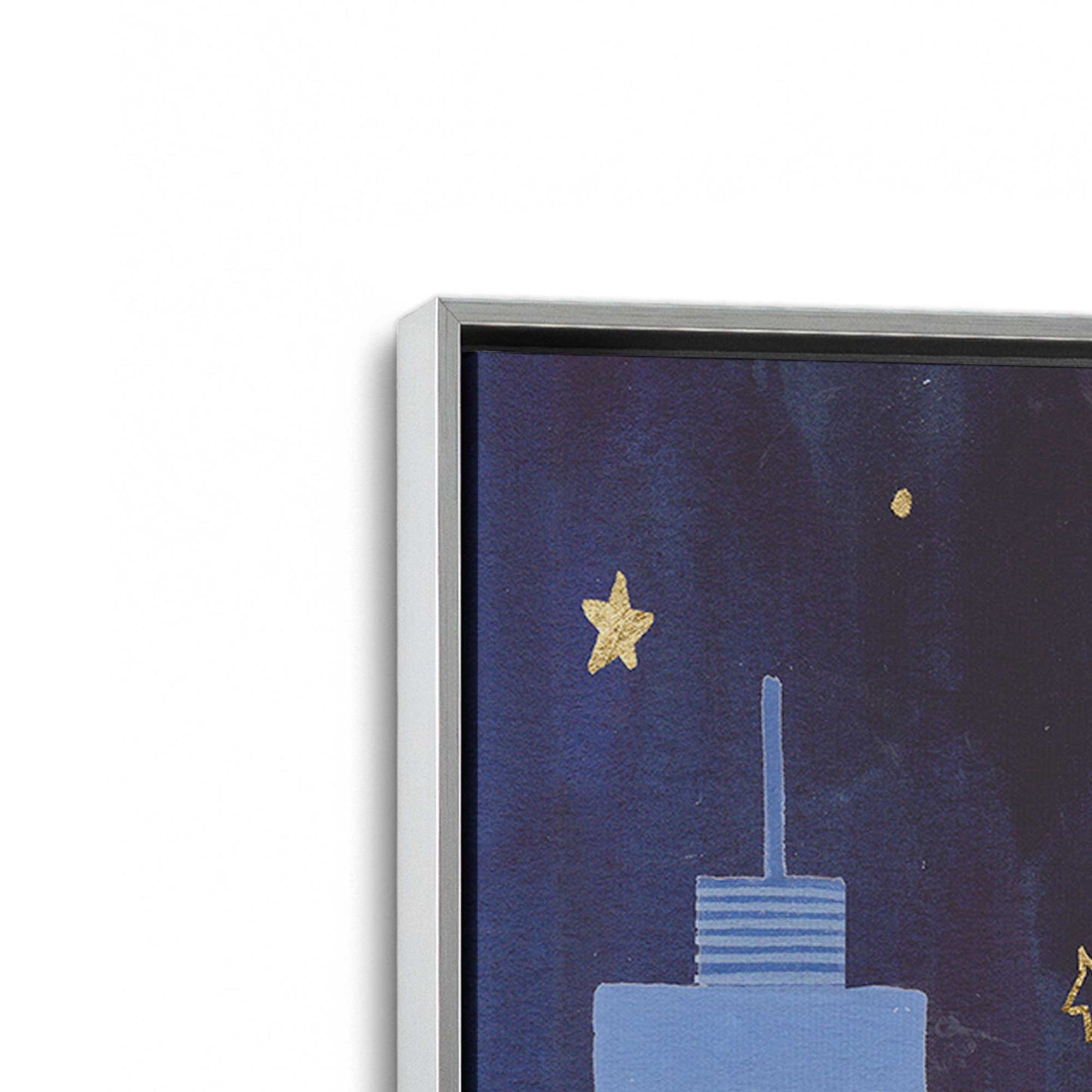 [Color:Polished Chrome], Picture of the corner of the art