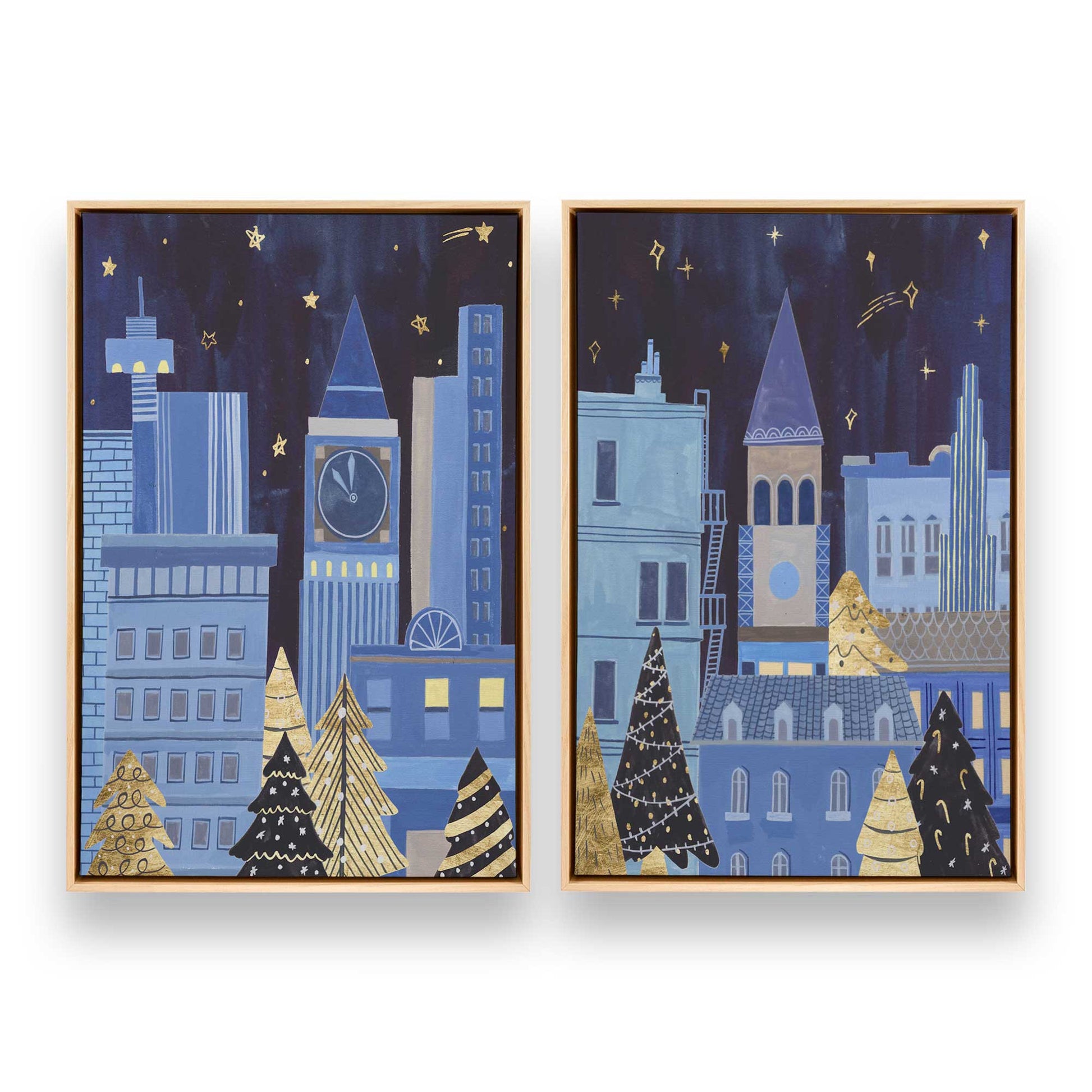 [Color:American Maple], Picture of art in a American Maple frame