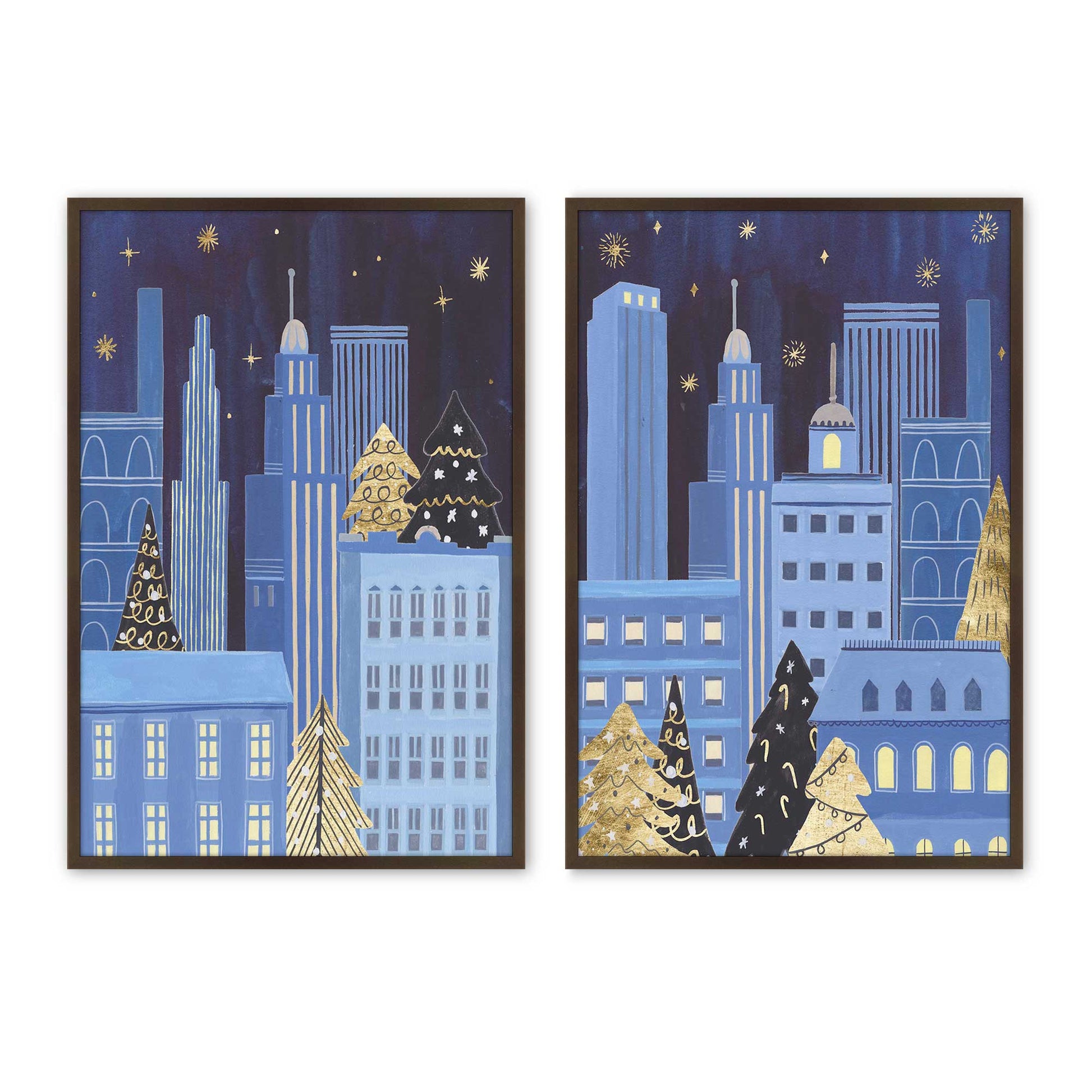 [Color:Belvinder Brown], Picture of art in a Belvinder Brown frame