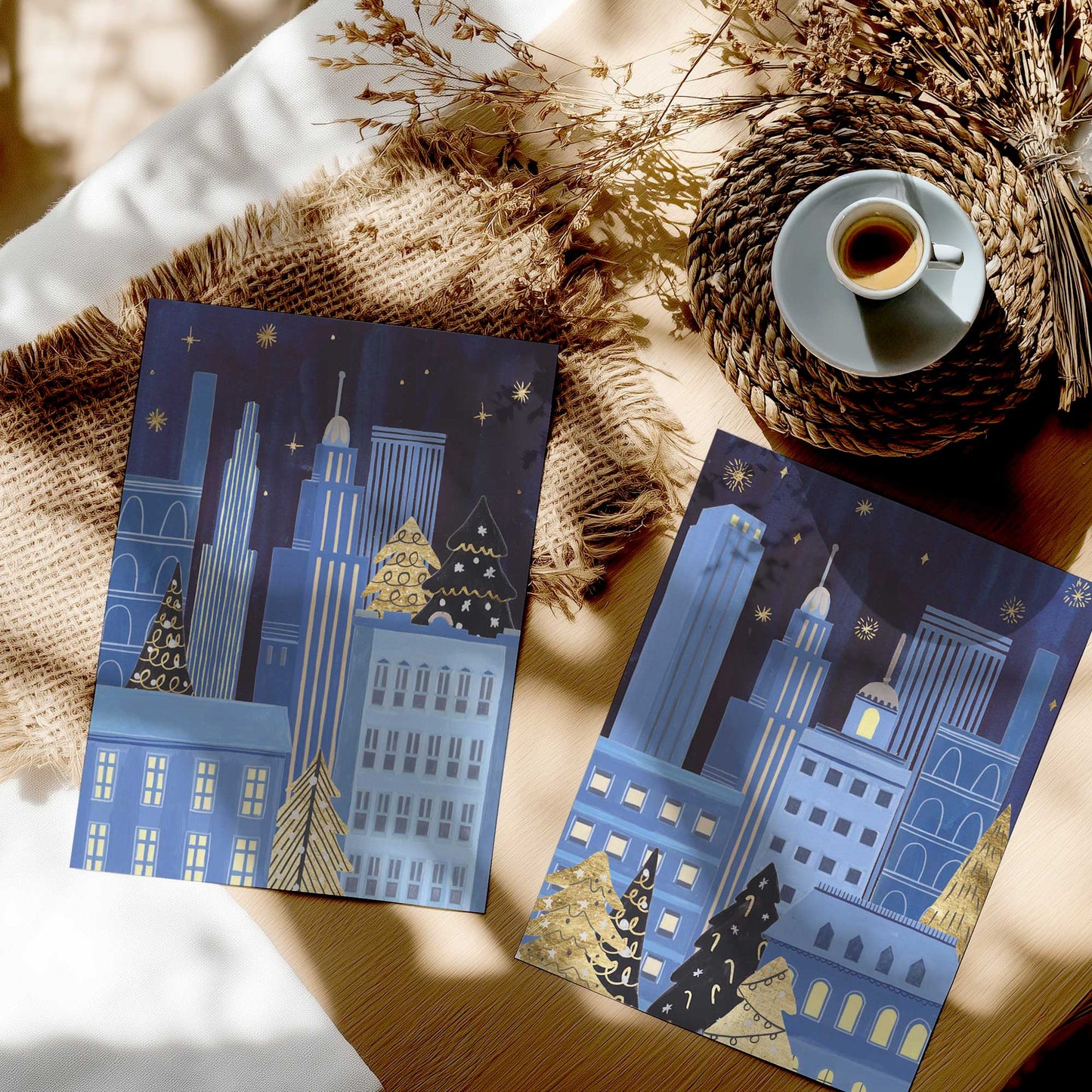 [color:Rolled Print], Picture in a room