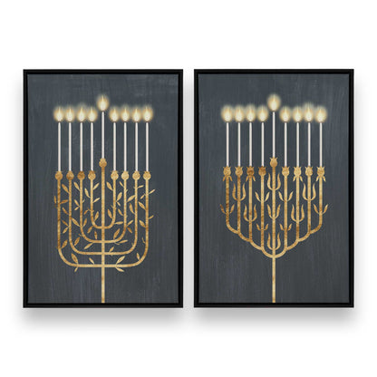 [Color:Satin Black], Picture of art in a Satin Black frame