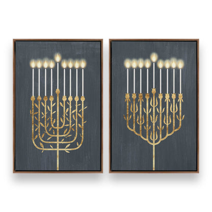 [Color:Walnut], Picture of art in a Walnut frame