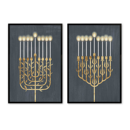 [Color:Satin Black], Picture of art in a Satin Black frame