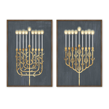 [Color:Walnut], Picture of art in a Walnut frame