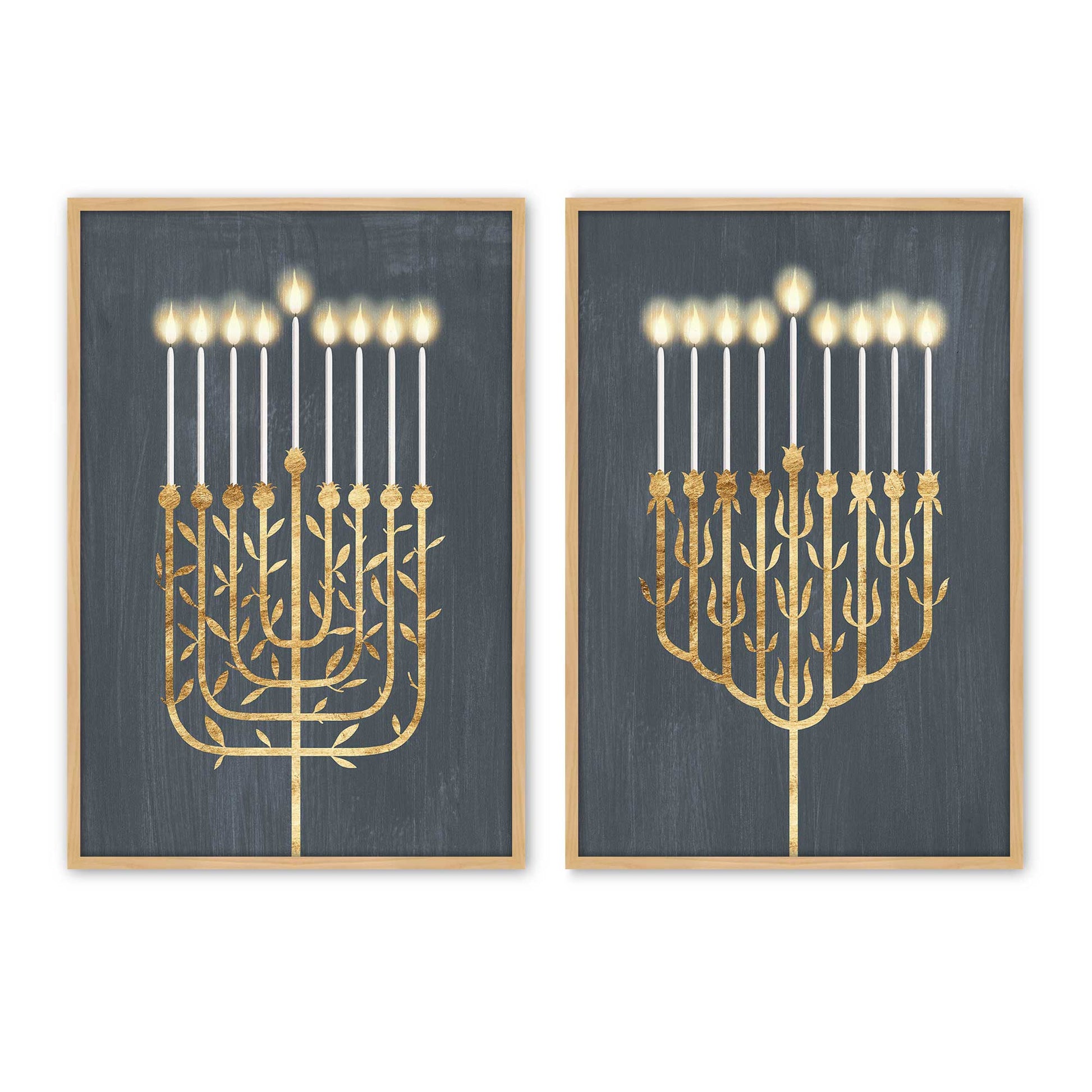 [Color:American Maple], Picture of art in a American Maple frame