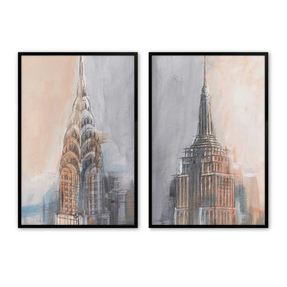 [Color:Satin Black], Picture of art in a Satin Black frame