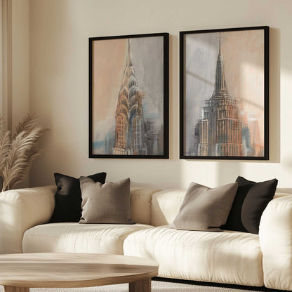 [Color:Belvinder Brown], Picture of art in a Belvinder Brown frame