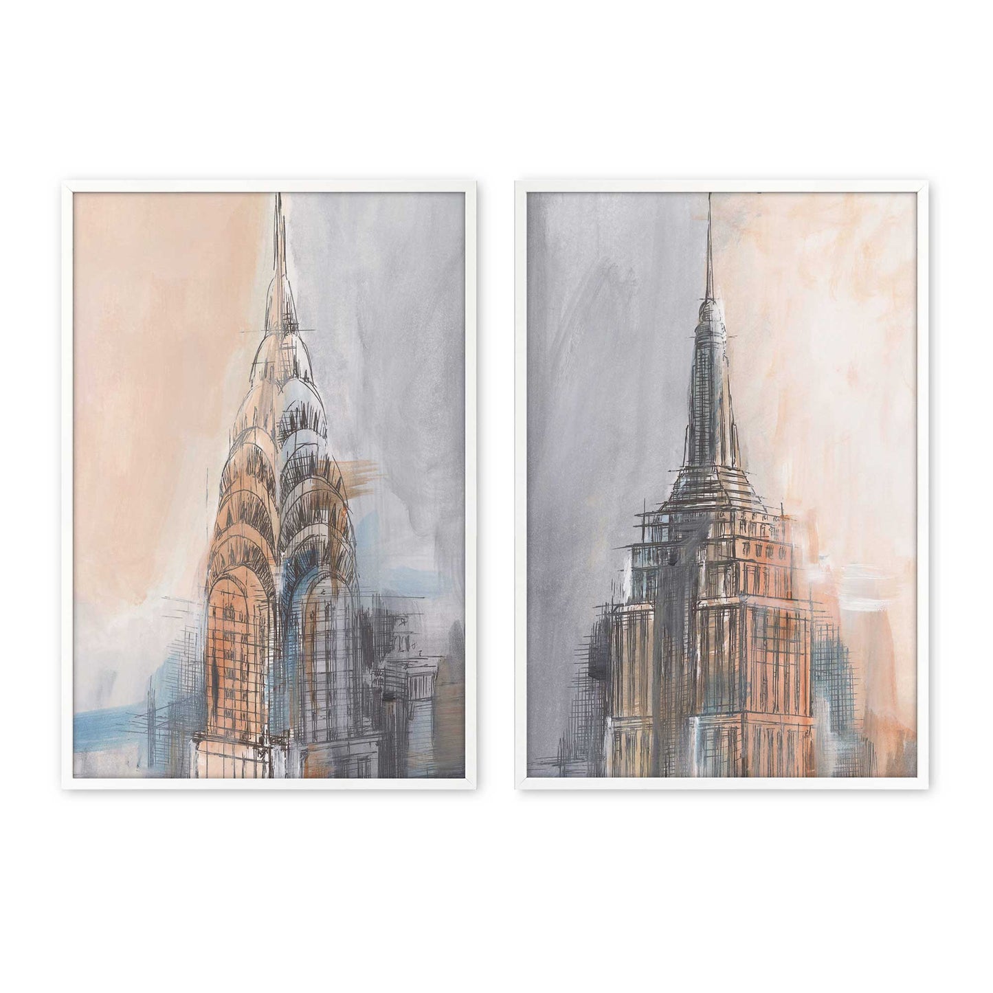 [Color:Opaque White], Picture of art in a Opaque White frame