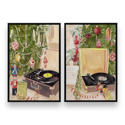 [Color:Satin Black], Picture of art in a Satin Black frame