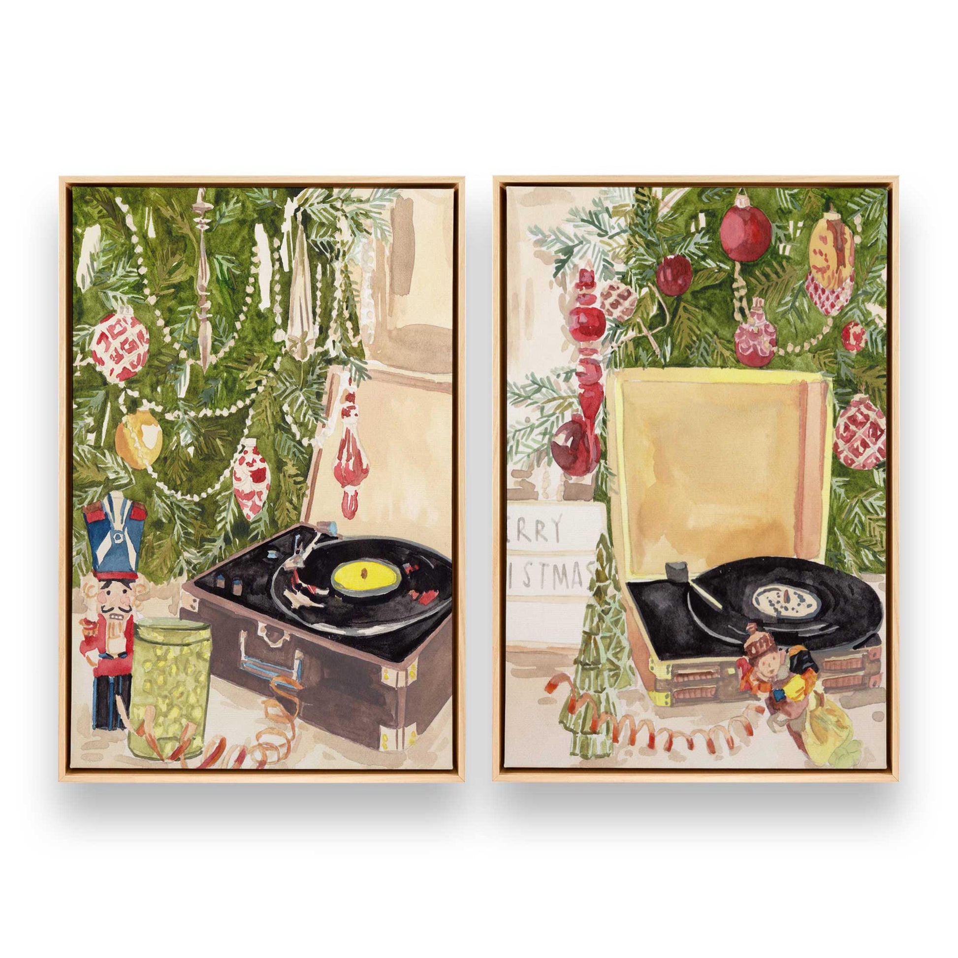 [Color:American Maple], Picture of art in a American Maple frame